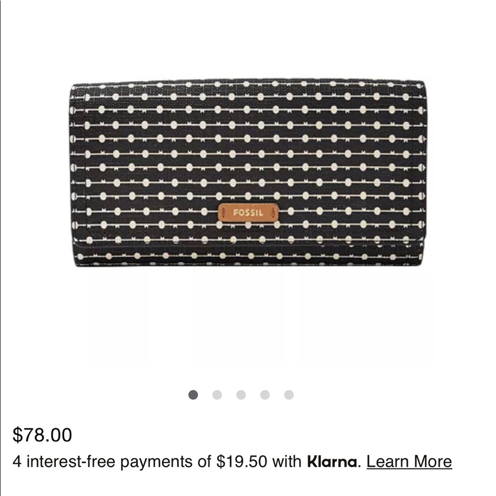 FOSSIL WALLET NEW WITH TAGS